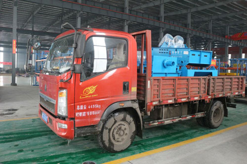 脫水篩裝車圖
